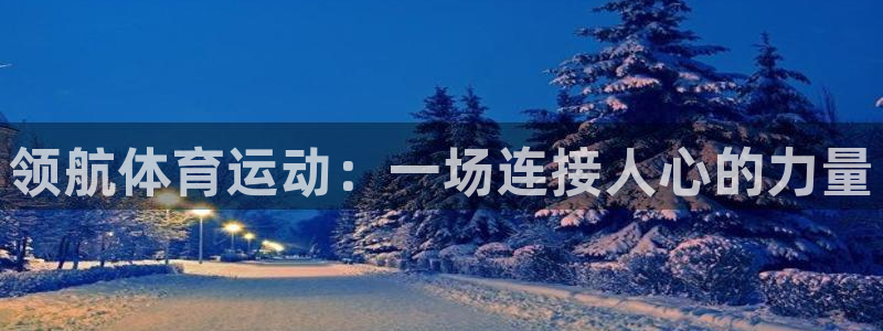 德国MK体育官方正版app集团：领航体育运动：一场连