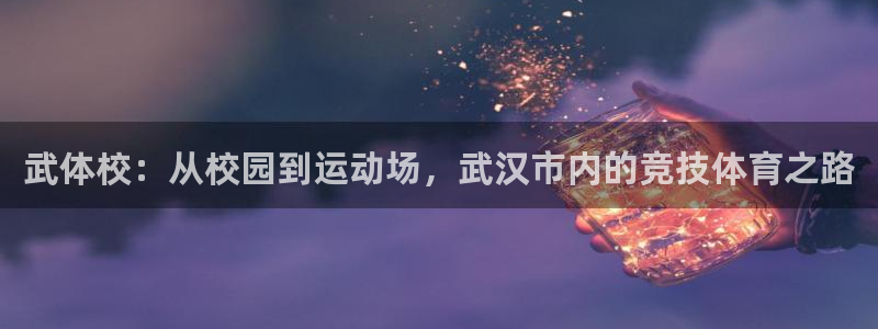 MK体育官方集团官网：武体校：从校园到运动场，武汉市